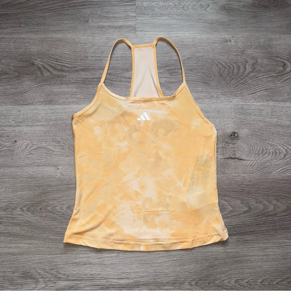 Adidas Women's Yellow Tank Top